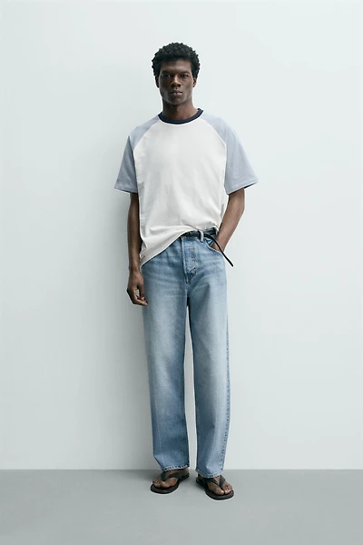 REGULAR FIT COLORBLOCK T-SHIRT
