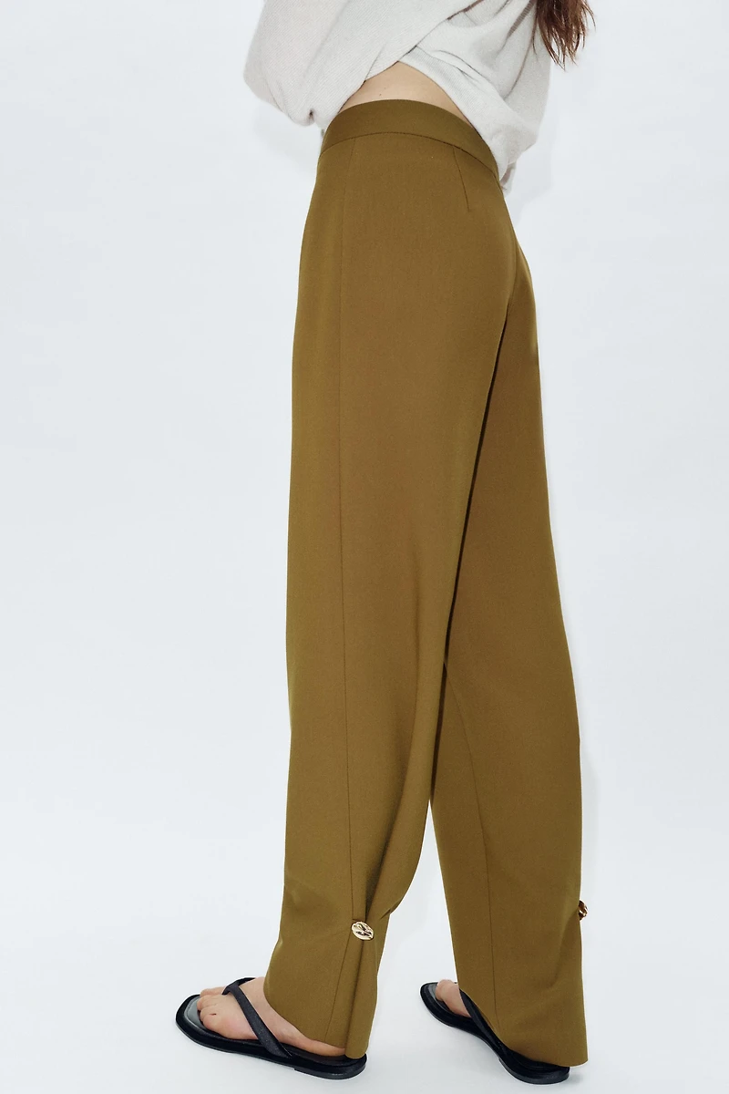 ADJUSTABLE HEM PANTS