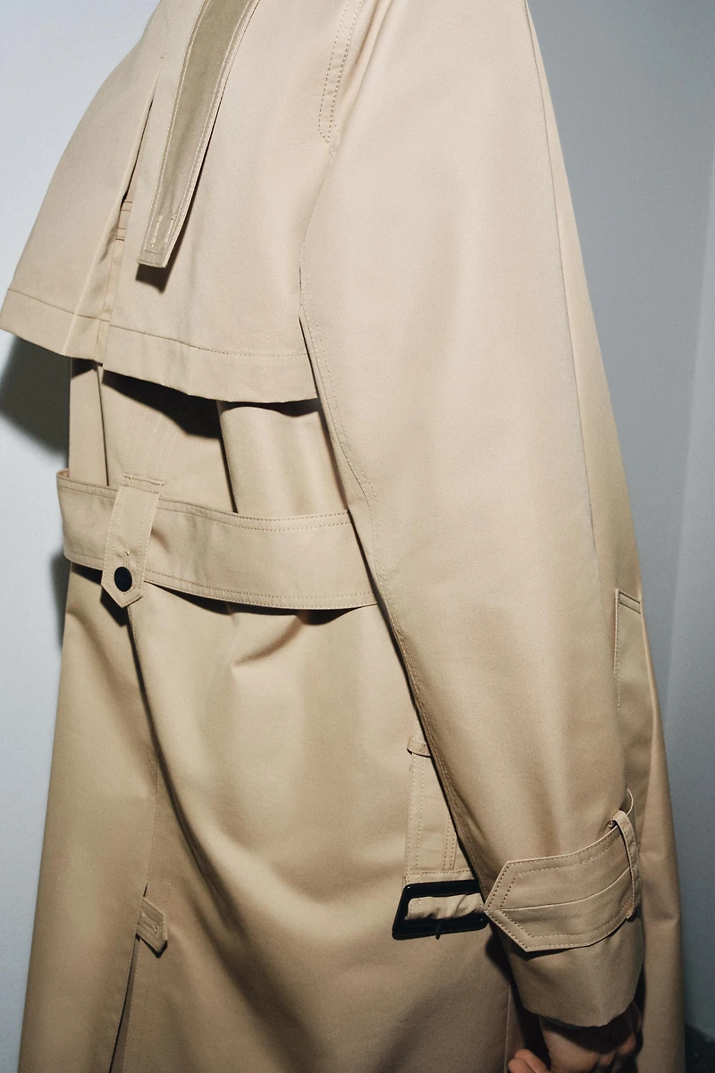 TRENCH CROISÉ DÉPERLANT ZW COLLECTION