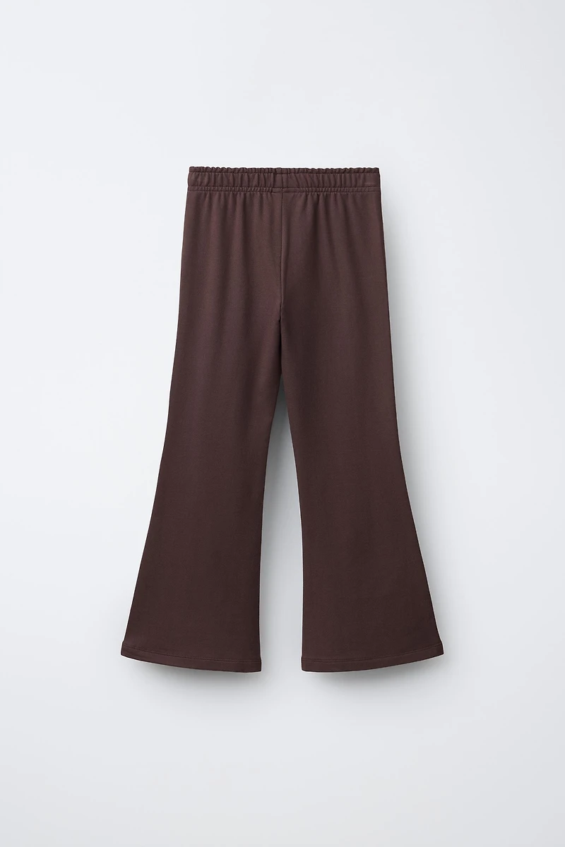 FLARE PLUSH PANTS
