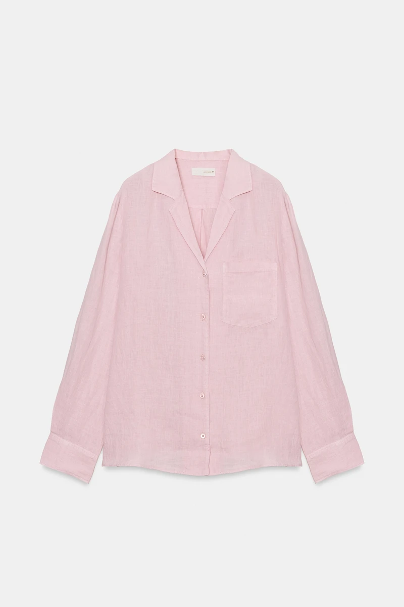 CHEMISE LIN POCHE ZW COLLECTION