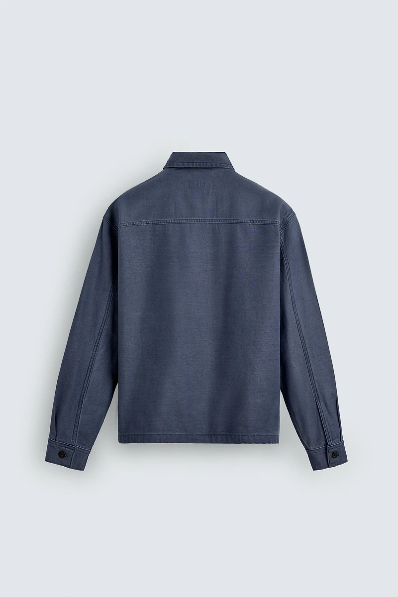 BOXY FIT DENIM SHIRT