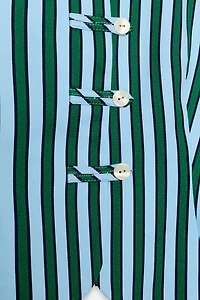 STRIPED FROG FASTENING TOP