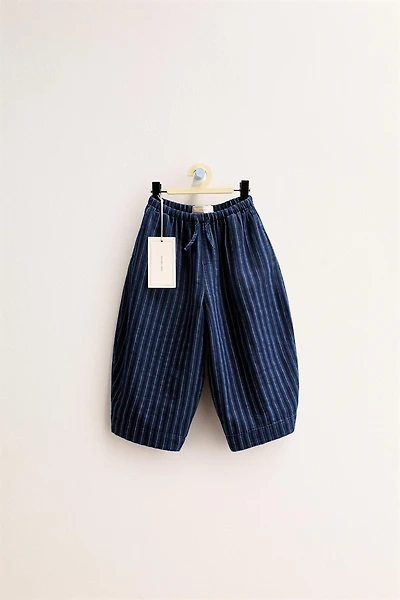 ZARA TIMELESS - STRIPED BALLOON PANTS