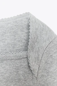 COTTON MODAL T-SHIRT