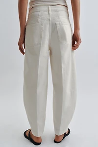 JEAN ZW COLLECTION BARREL TAILLE HAUTE