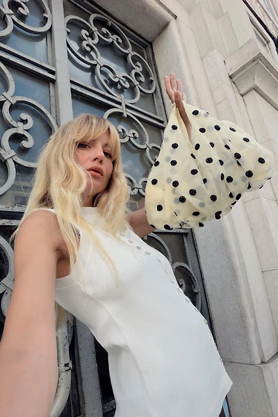 SAC À MAIN MESH PERLES