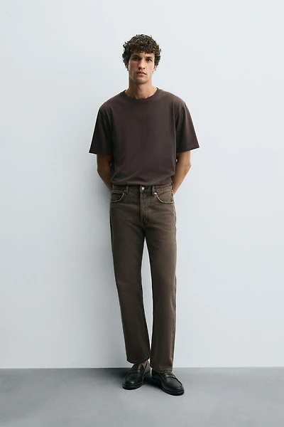 REGULAR STRAIGHT FIT JEANS