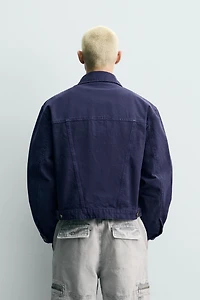 WASHED RELAXED-FIT JACKET