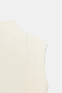 KNIT PEPLUM TOP