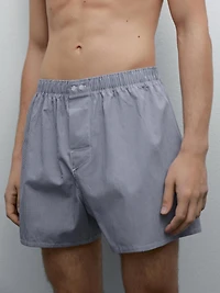 Gingham mini boxers