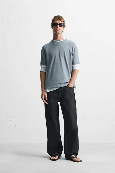 REGULAR FIT KNIT T-SHIRT