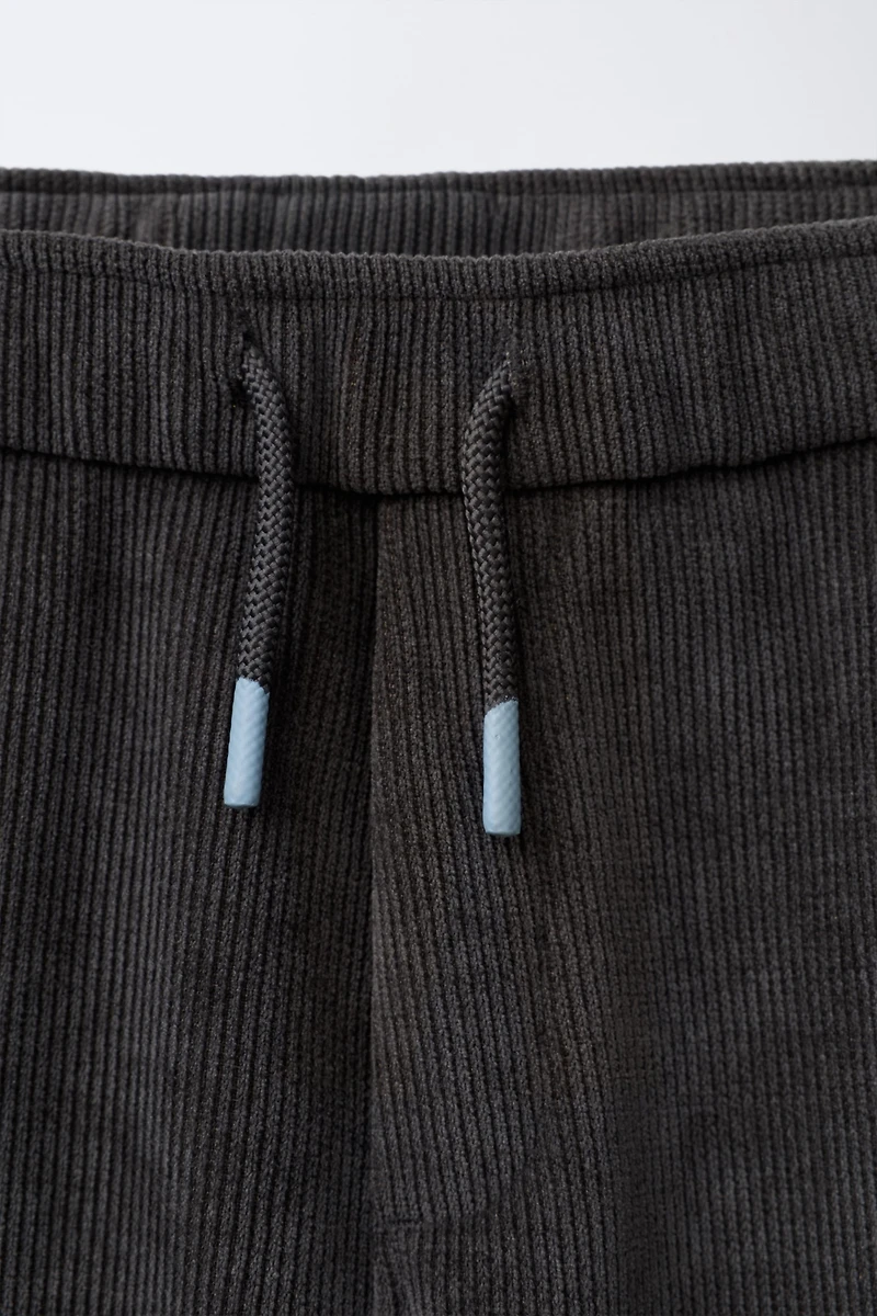 CORDUROY PANTS WITH POCKETS