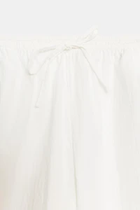ELASTICIZED TECHNICAL FABRIC TROUSERS