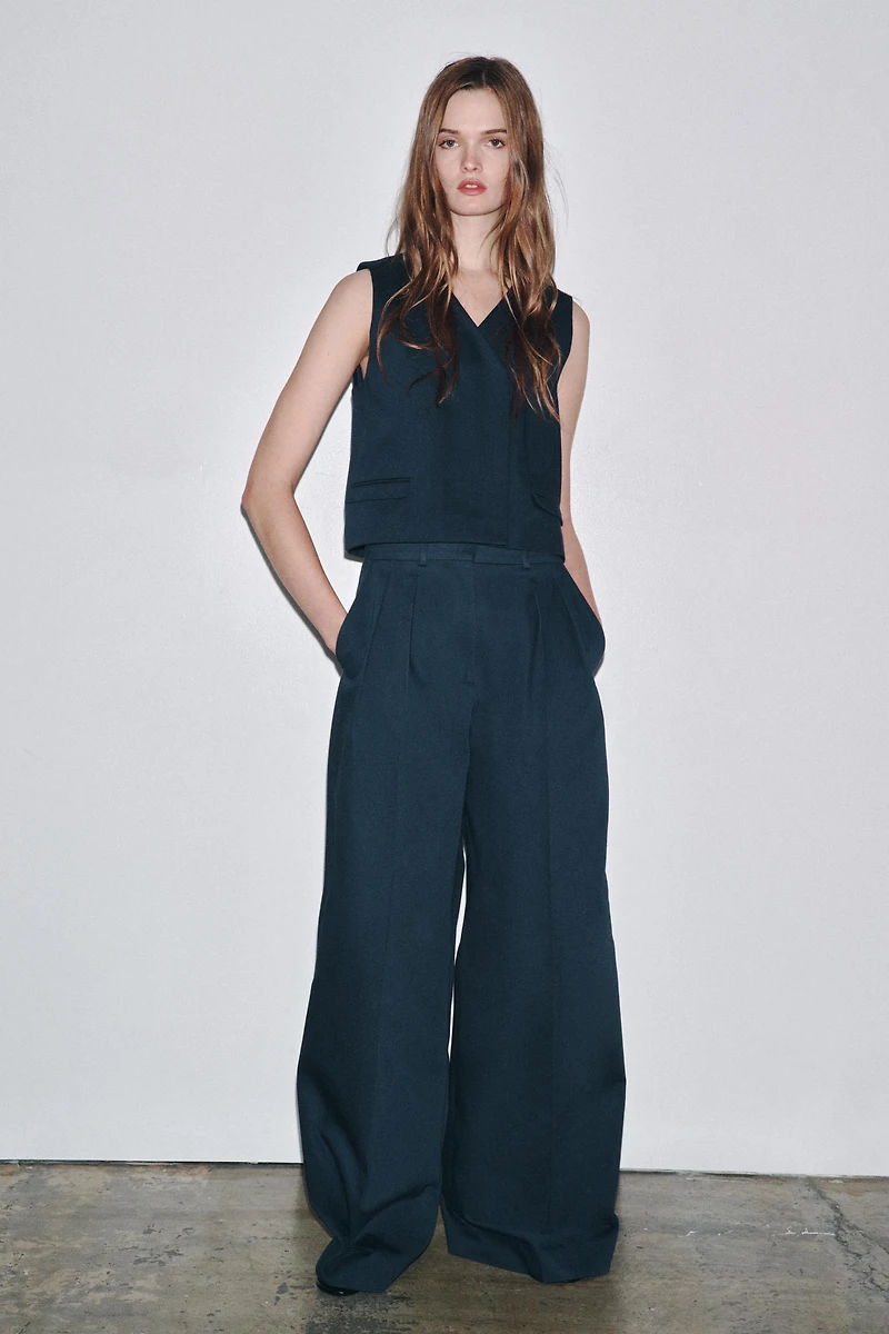 ZW COLLECTION PLEATED PANTS