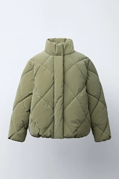 VESTE REMBOURRÉE EFFET GOMMÉ
