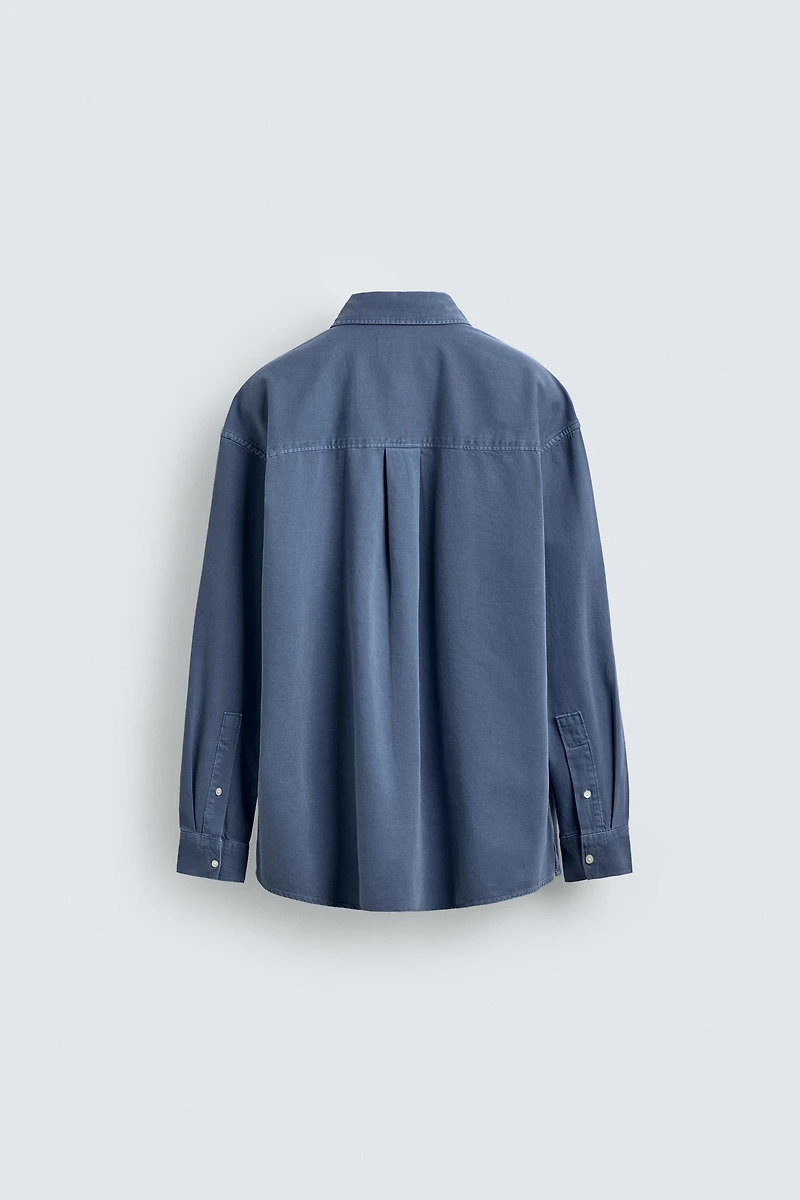 WASHED RELAXED FIT SHIRT