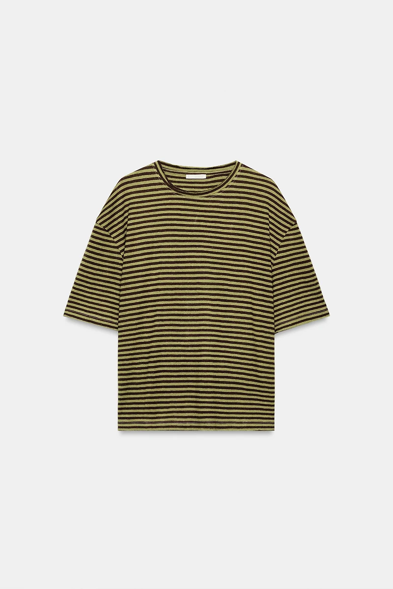 RUSTIC STRIPED T-SHIRT