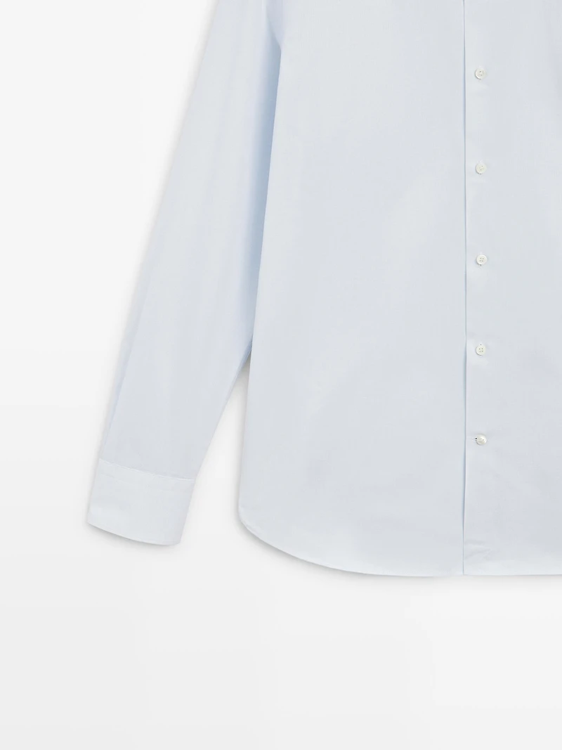 100% cotton textured shirt