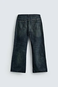 WIDE FLARE FIT JEANS