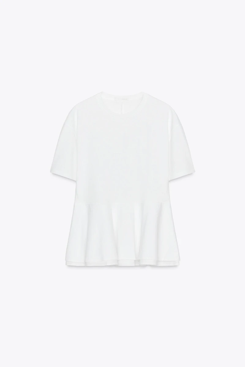 T-SHIRT PÉPLUM