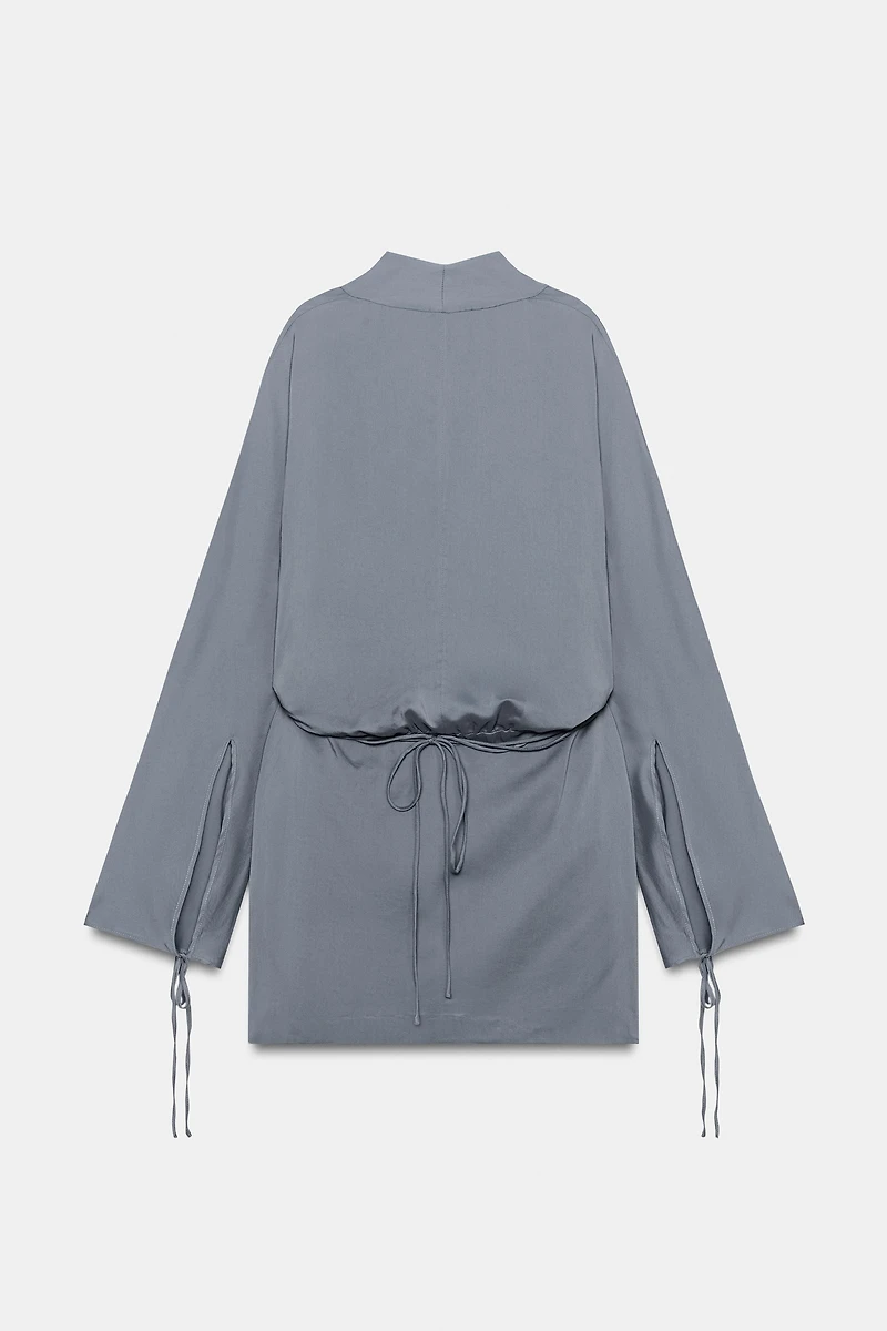 ZW COLLECTION SHORT WRAP DRESS