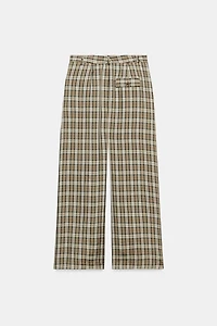 ZW COLLECTION PLAID PANTS