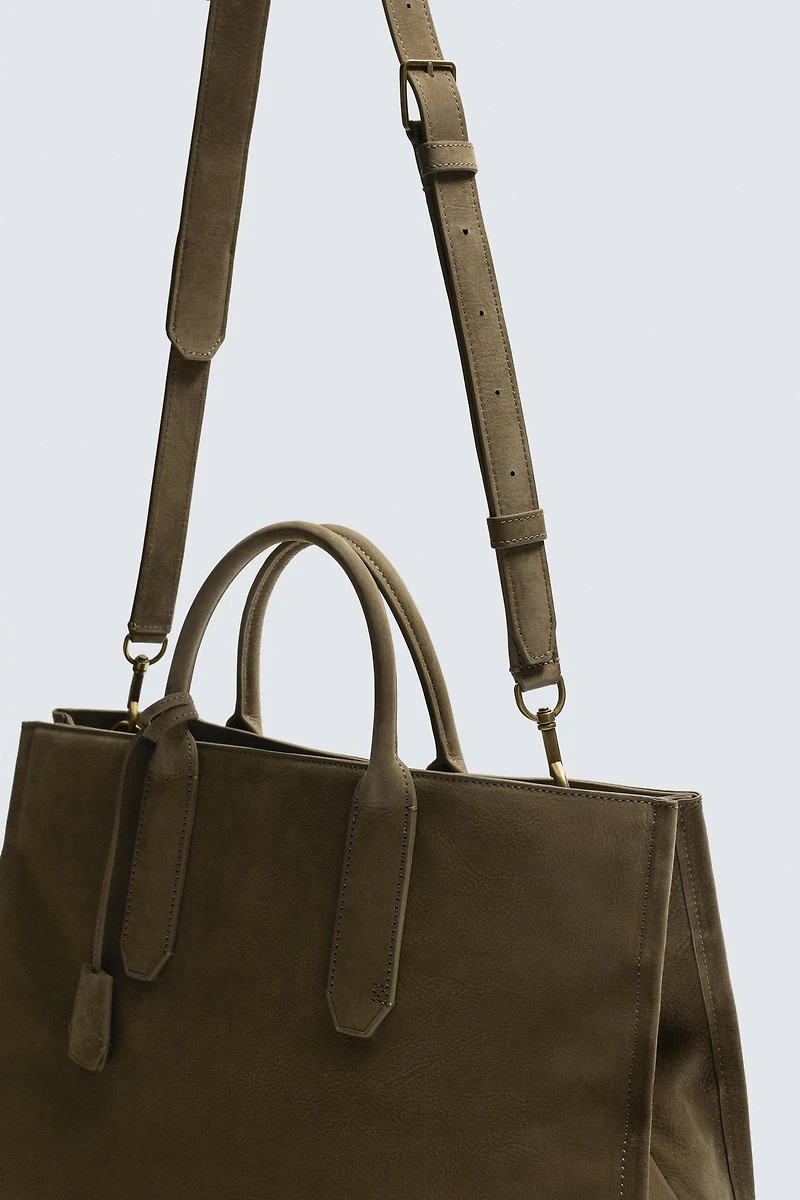 LEATHER CROSSBODY BAG