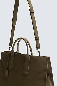 LEATHER CROSSBODY BAG