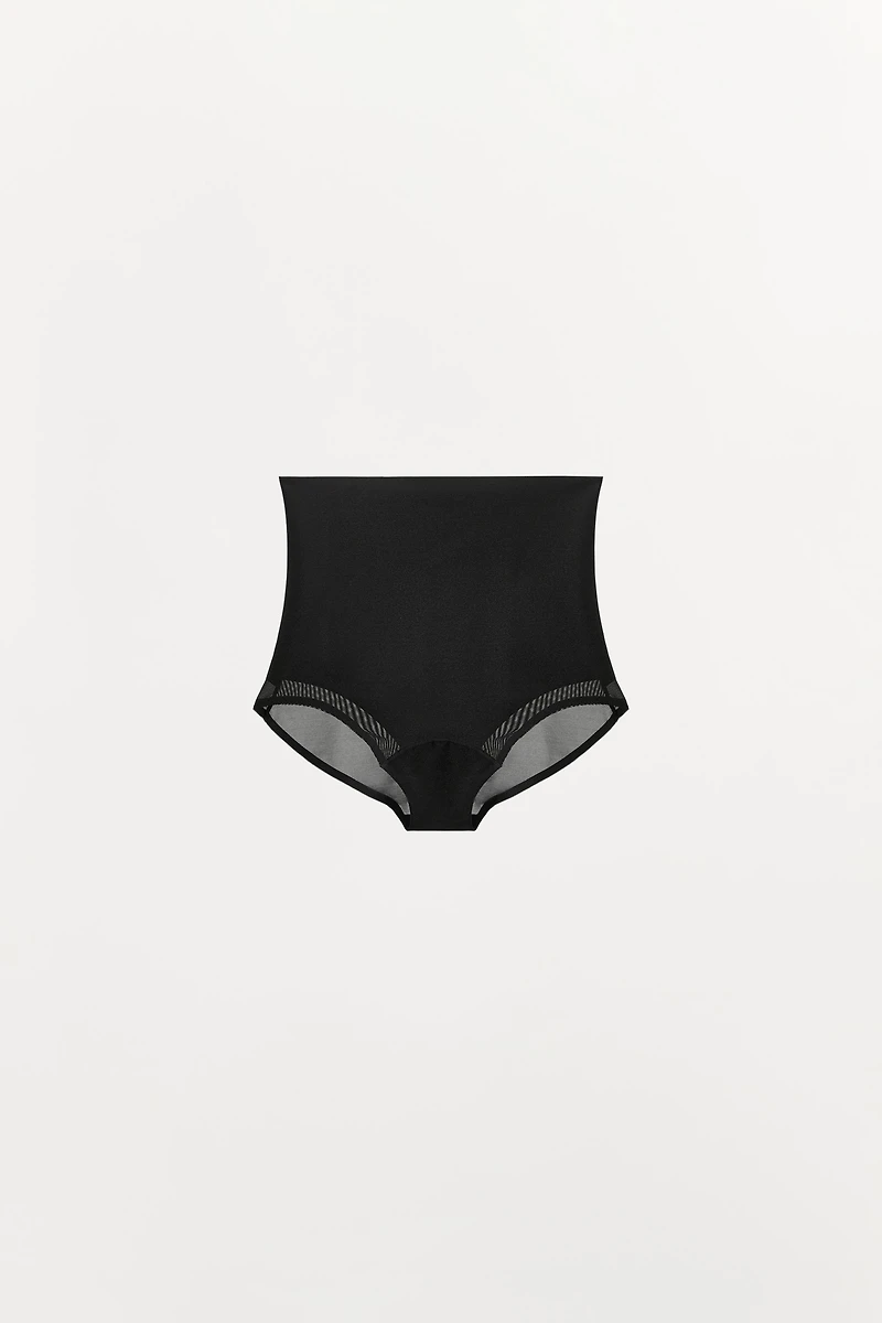 CULOTTE TAILLE LARGE AVEC POLYAMIDE