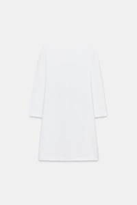 ROBE COURTE COL BATEAU