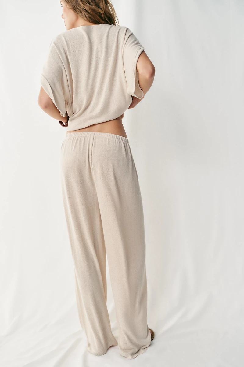 RUSTIC WIDE LEG PANTS