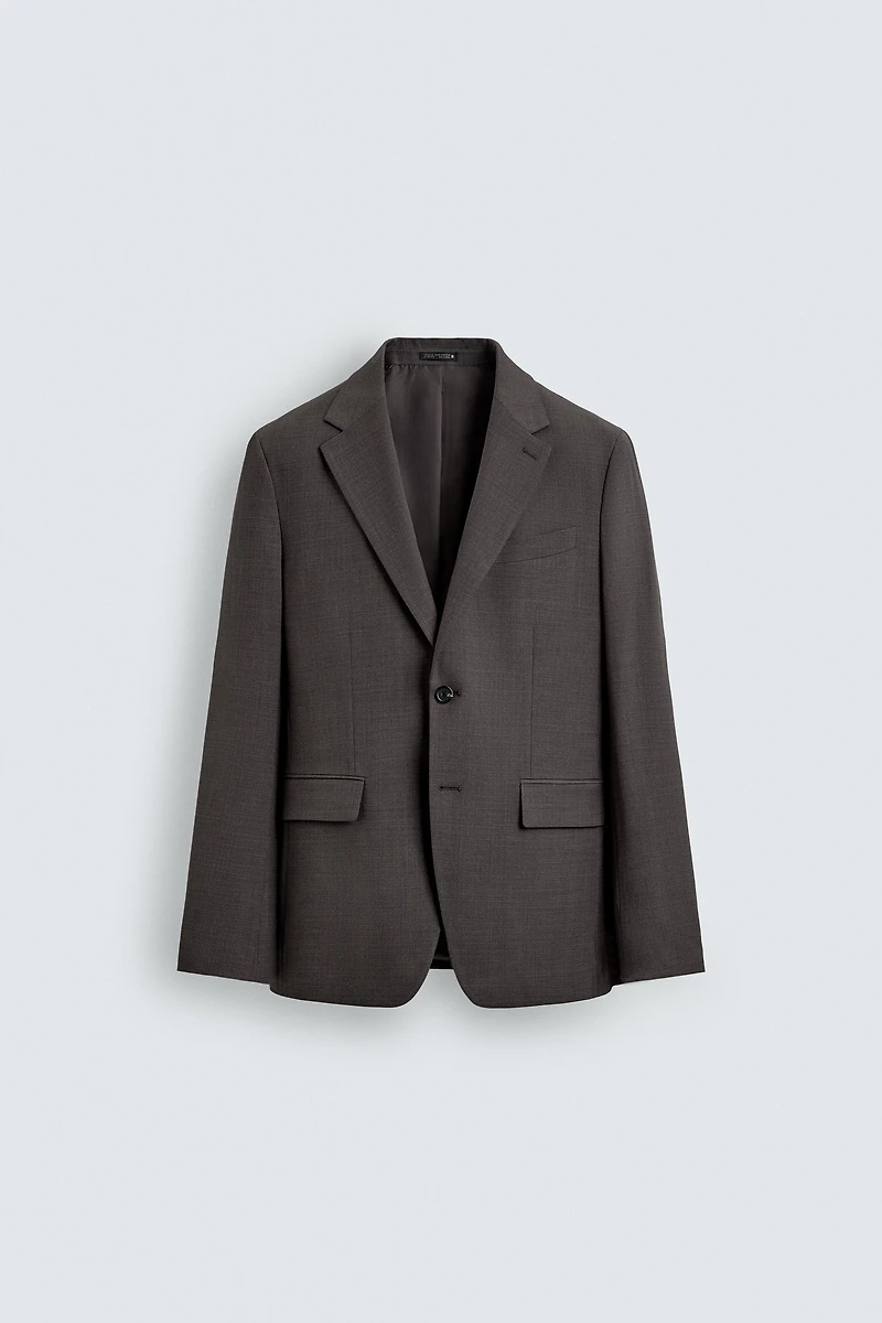 VESTE DE COSTUME STRUCTURÉE