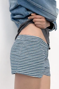 MINI STRIPED SHORTS