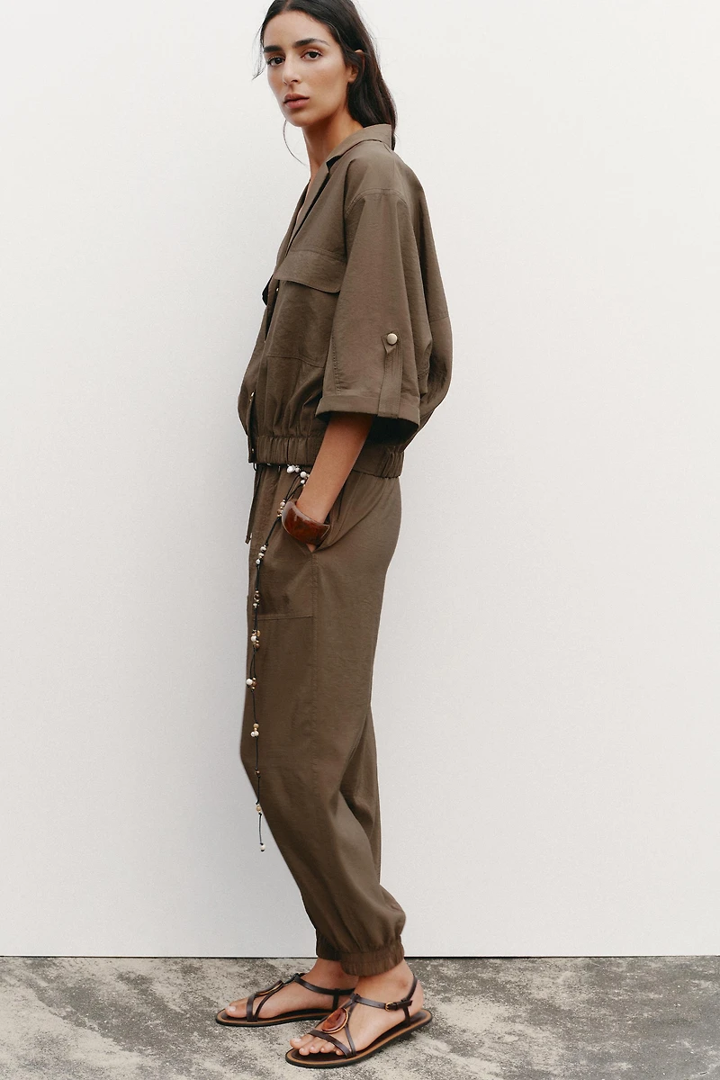 SHORT SLEEVE SAFARI SHIRT