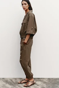 SHORT SLEEVE SAFARI SHIRT