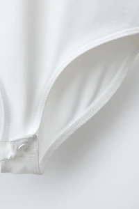 POLYAMIDE KNOTTED CUT OUT BODYSUIT