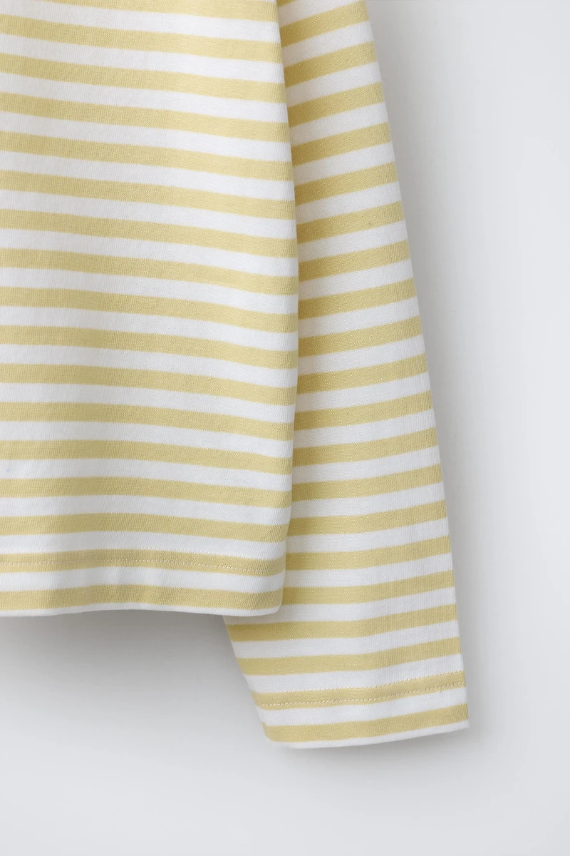 T-SHIRT À RAYURES AVEC CŒUR BROD