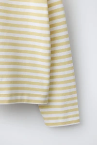 T-SHIRT À RAYURES AVEC CŒUR BROD