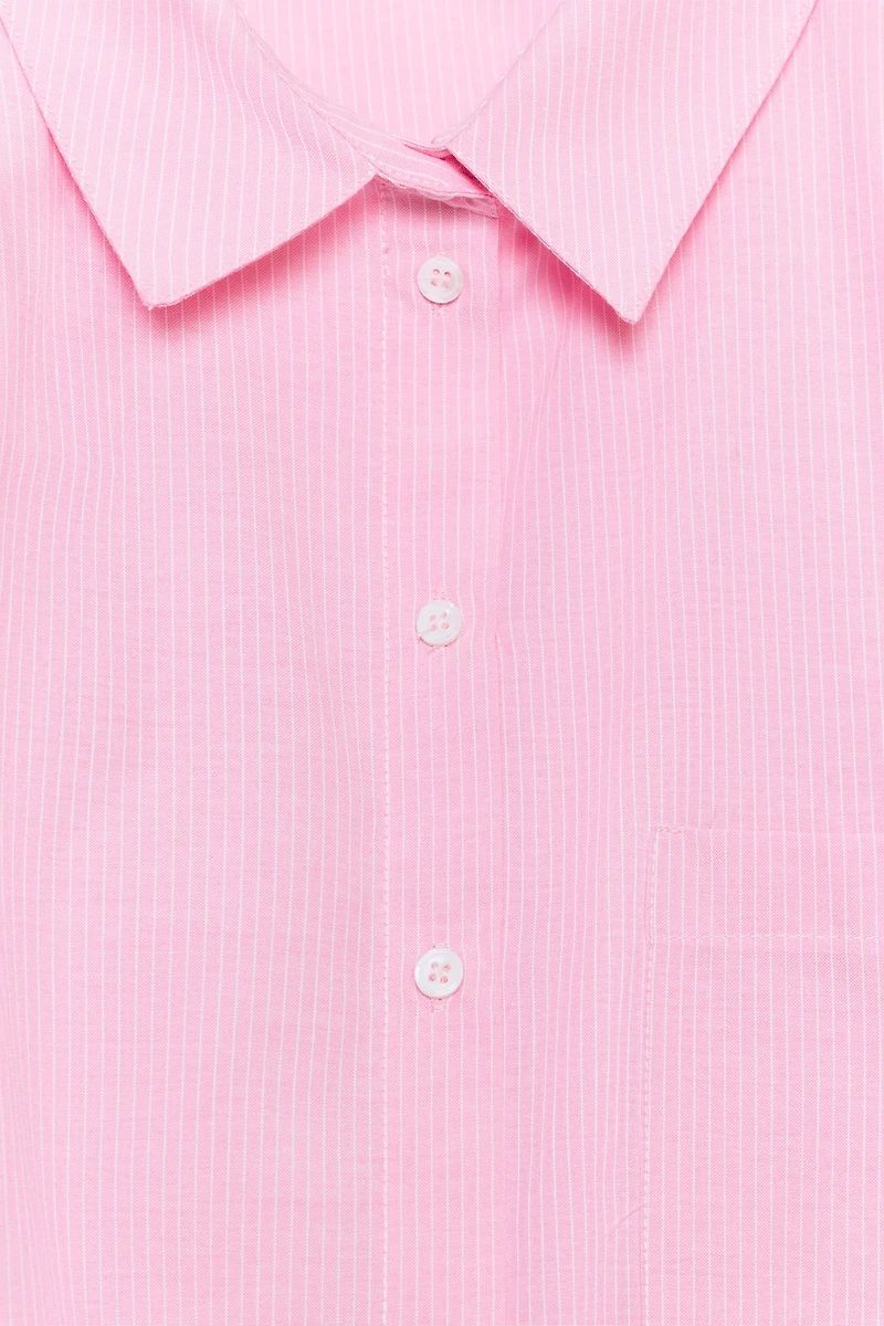 SHORT STRIPED SHIRT