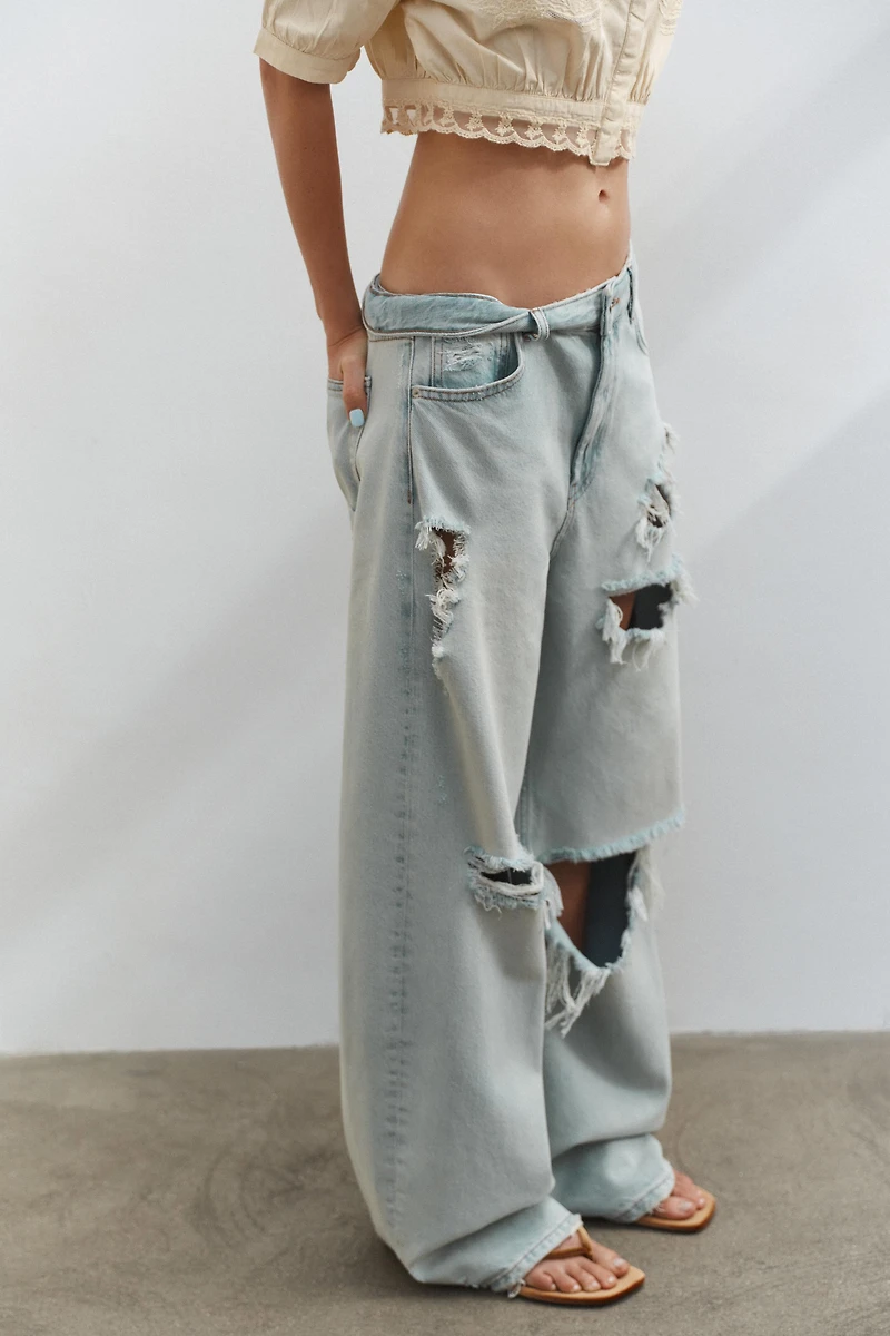 JEAN TRF BAGGY TAILLE NORMALE