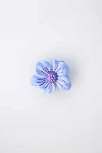 FLOWER-SHAPED HAIR CLIP