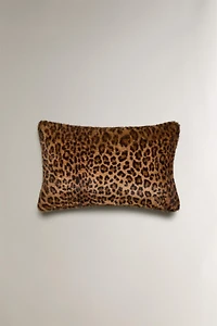 HOUSSE DE COUSSIN IMPRIMÉ ANIMALIER