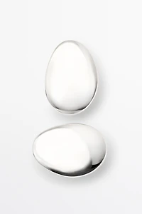 Irregular flat earrings