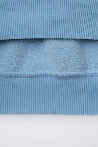 TEXT PRINT SWEATSHIRT