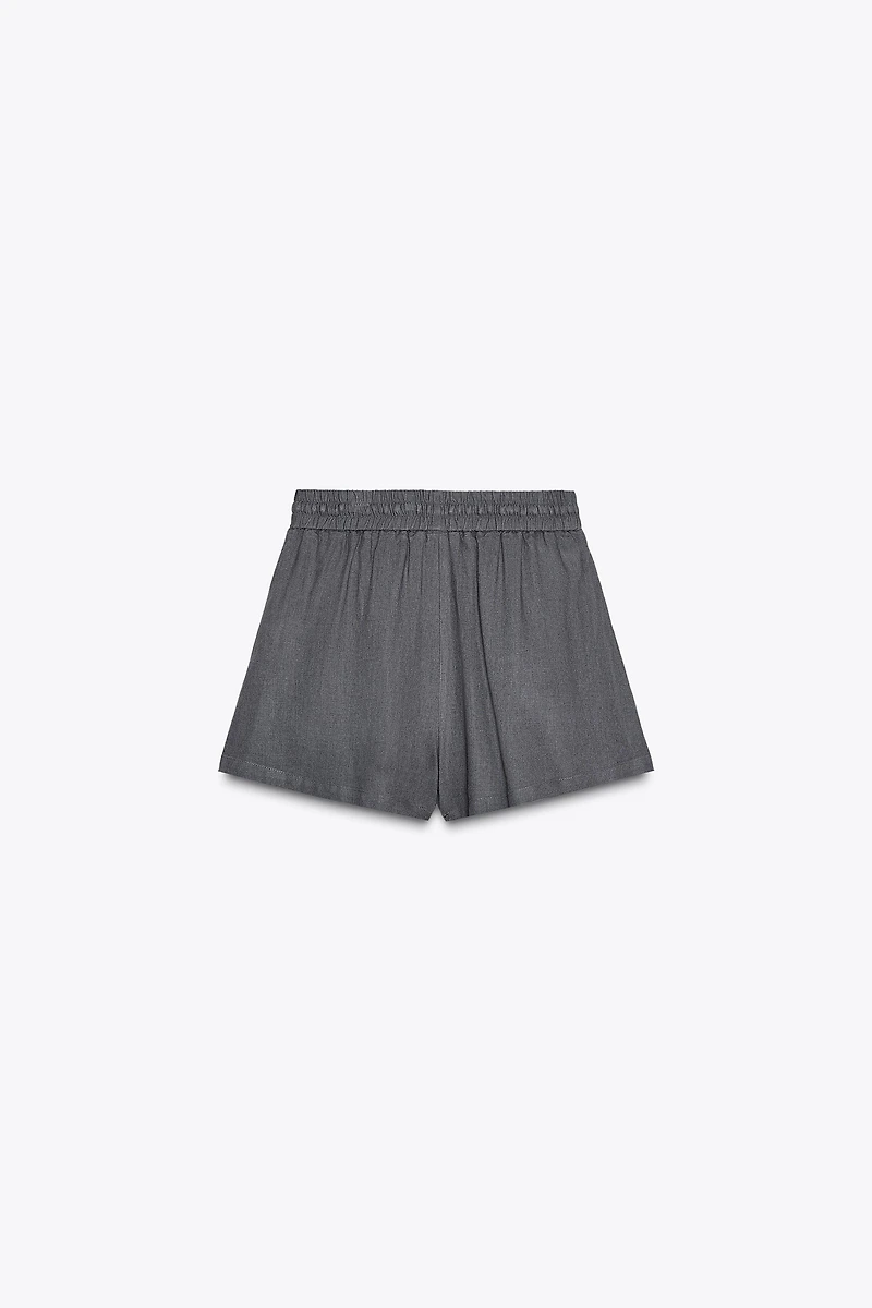 LINEN BOXER SHORTS