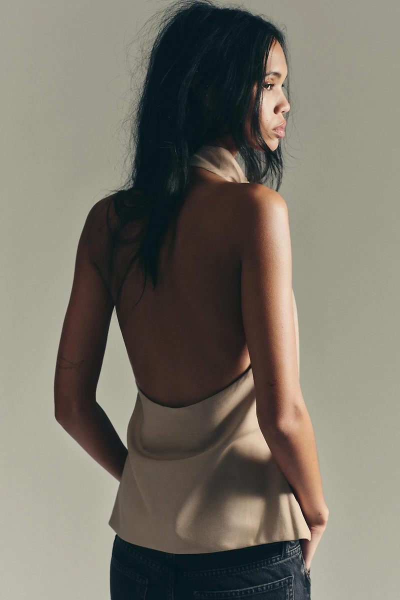 TOP HALTER DOS NU