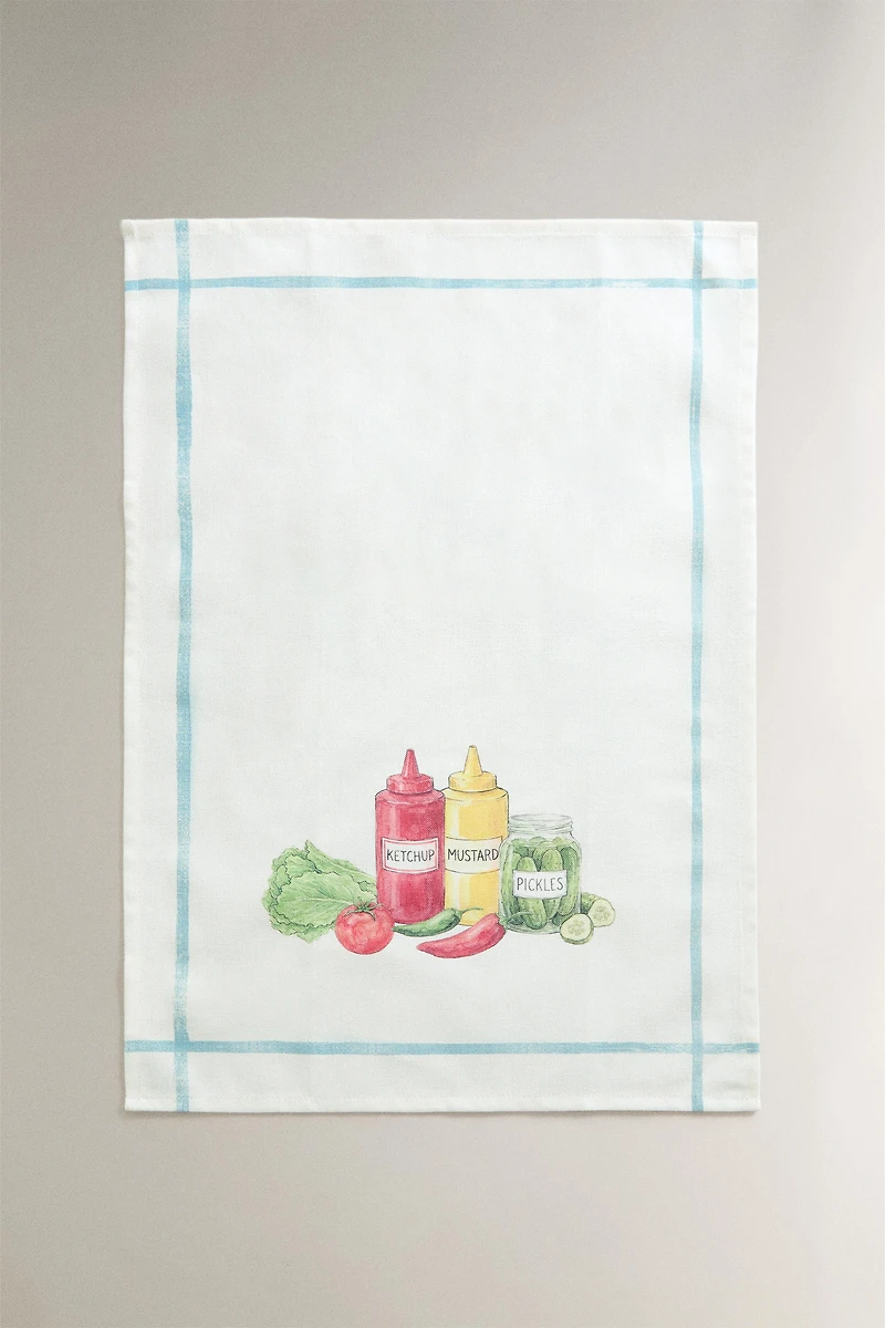 BARBECUE KITCHEN TOWELS (PACK OF 2)