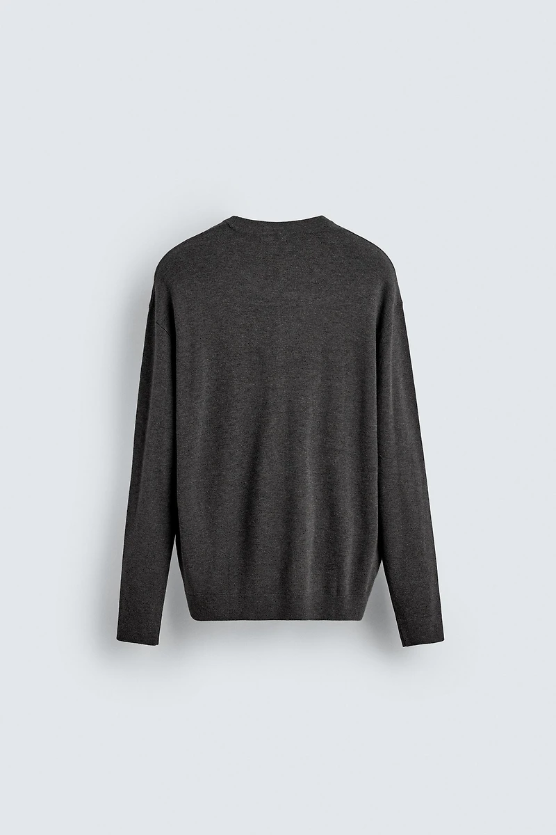 VISCOSE BLEND SWEATER