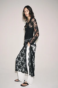 ZW COLLECTION LONG LACE DRESS